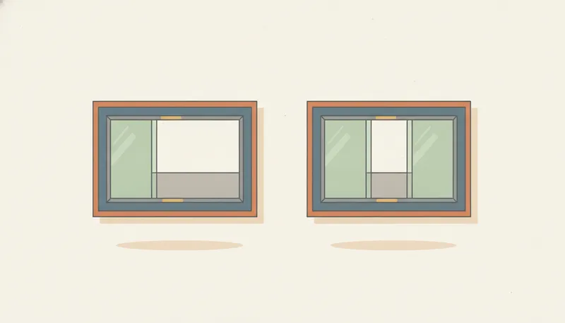 Illustratie in doorsnede die dubbel glas (HR++, twee ruiten) vergelijkt met triple glas (drie ruiten).